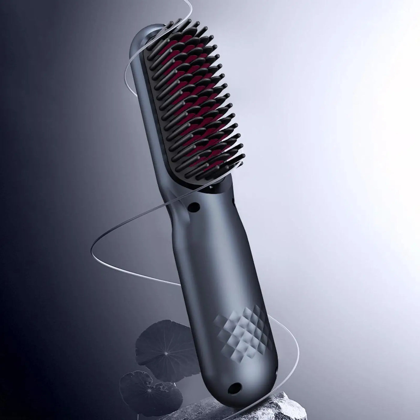 3 Temps Negative Ion Hot Brush Hair Straightener