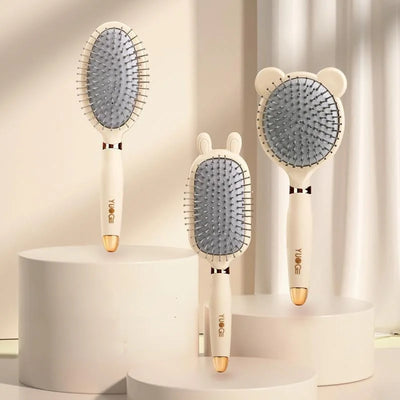 Hair Curly Hair Brush with Cleaning Tools