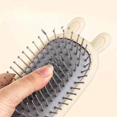 Hair Curly Hair Brush with Cleaning Tools