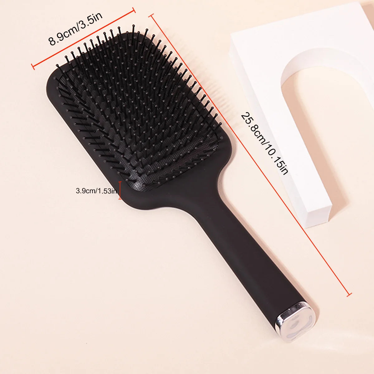 1Pcs Square Ball Head Air Cushion Brush for wet or dry hair, long hair