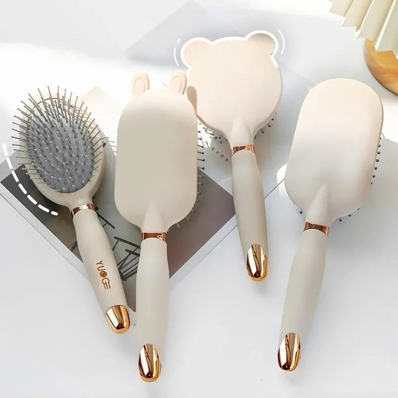 Hair Curly Hair Brush with Cleaning Tools