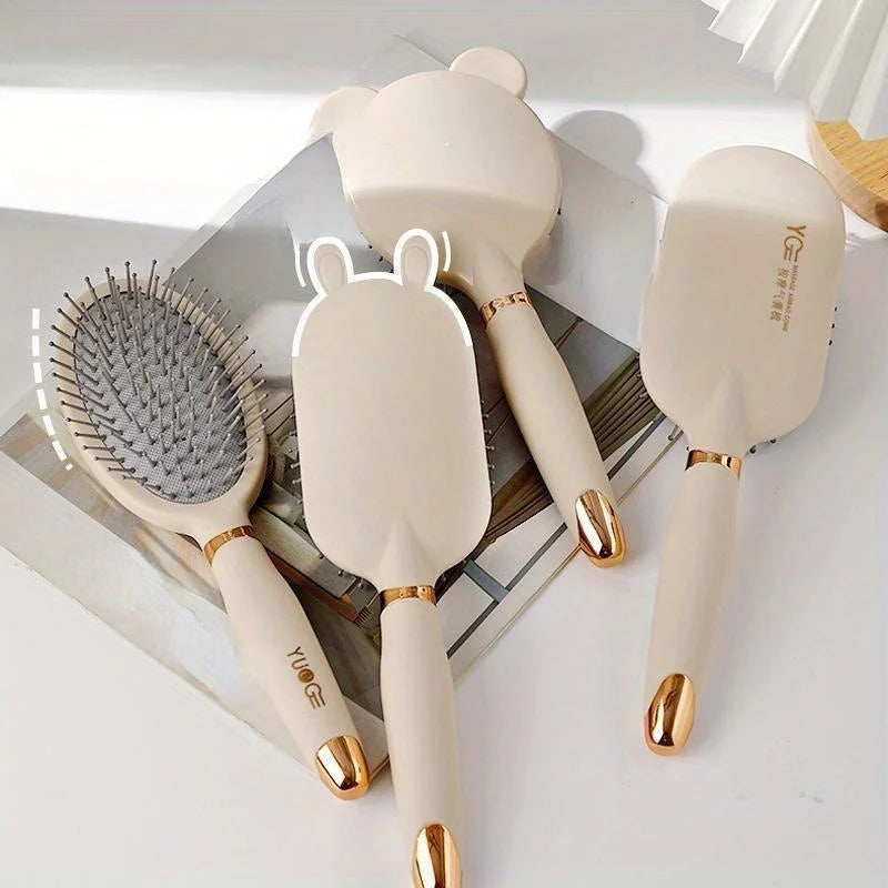 Hair Curly Hair Brush with Cleaning Tools