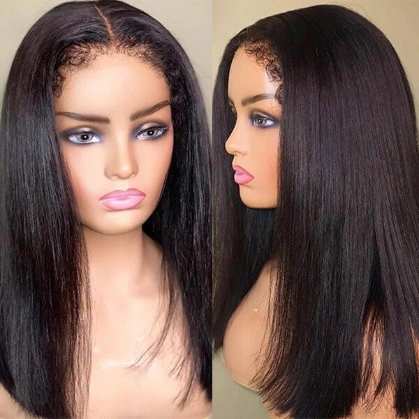 4C Edges Straight 5X5 Hd Lace Wig Human Hair