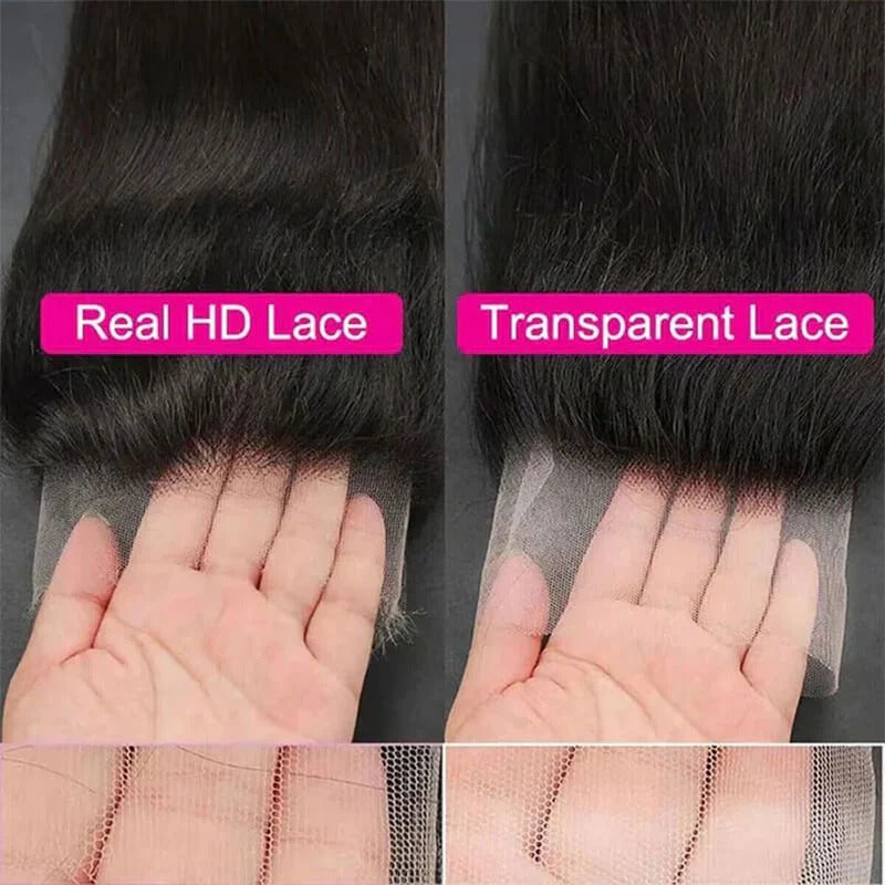Melt 5X5 Hd Lace Closure Peruvian Straight Human Hair