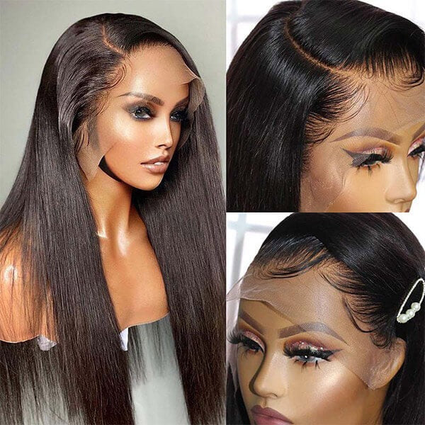 Best Breathable Cap 13X4 Hd Lace Wigs Human Hair Straight