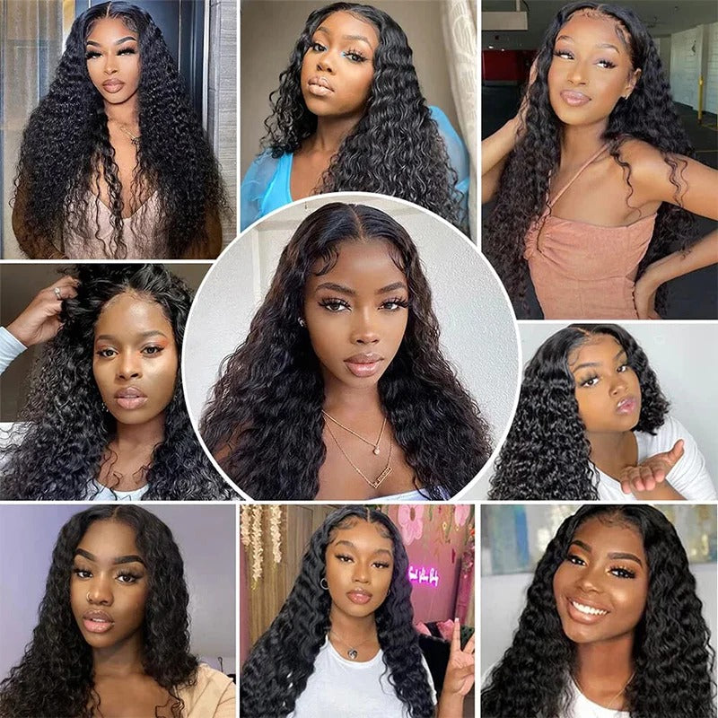 Natural Black 2x6 Lace Closure Wig Ready To Wear Pre Plucked