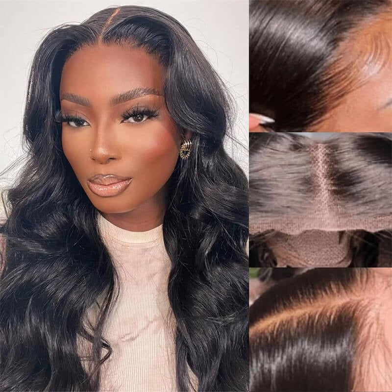 M-Cap Wear Go Body Wave 9x6 HD Lace Glueless Wig Pre Bleached Tiny Knots Wig