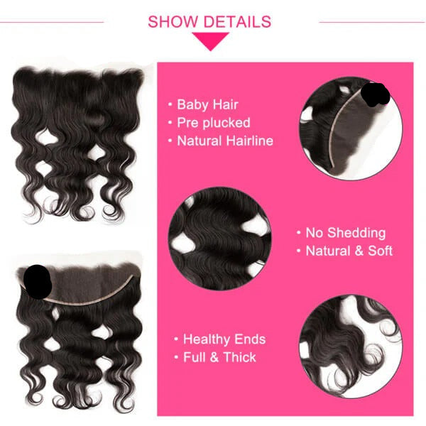 Best Frontal Lace And 4 Body Wave Bundles Human Hair Styles