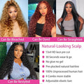 Deep Wave Wear Go Lace Front Wigs Pre-Plucked Glueless Wig with 13x4 HD