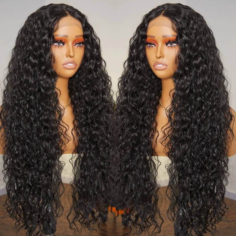 Wear Go water wave Lace Wigs Glueless Pre Cut 13x4 HD Lace Wigs Beginner Friendly