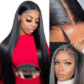 Silky Straight Wear Go Glueless 13x4 HD Lace Front Wig