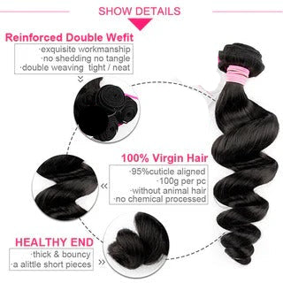 Premium Brazilian Body Wave Hair Bundles Deals