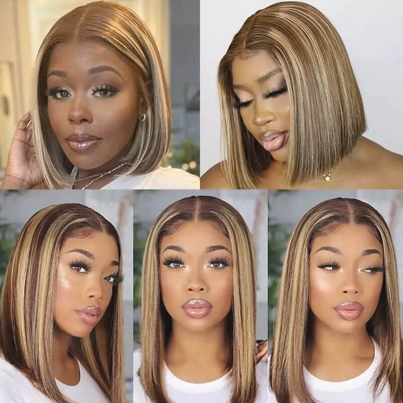【Super Double Drawn】2x6 Wear Go Glueless Full-Max Lace Closure Bob Wig