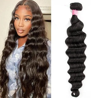 Virgin Loose Deep Brazilian Hair For Sale 3 Bundles Near Me