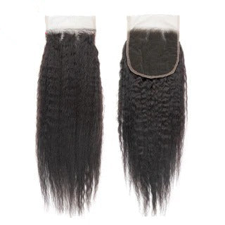 Straight 4 Bundle Deals With 5x5 Closure Virgin Human Hair