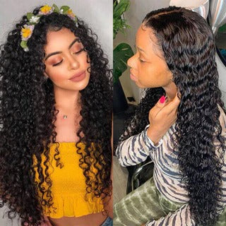 High-Quality Human Hair Deep Wave Bundles