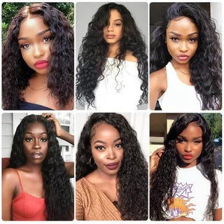 4 Water Wave Human Hair Weave Bundle Deals For Sale
