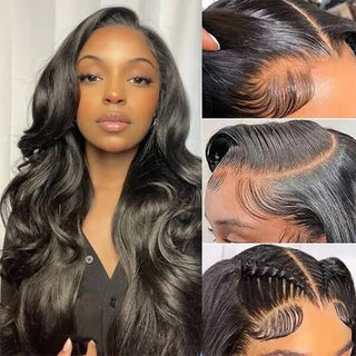 4 Body Wave 100 Human Hair Bundles Deals With 5x5 Closure