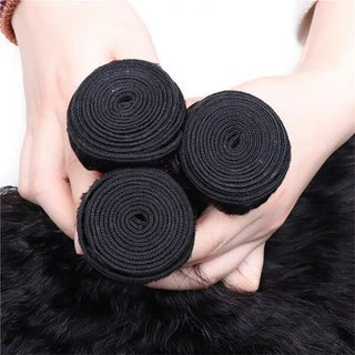 Luxury Kinky Straight 3 Hair Bundles Deals
