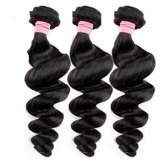 Brazilian Loose Wave Human Hair 3 Bundles Deals Black Friday