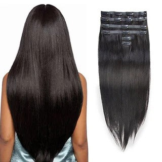 Best Seamless Clip In Natural Hair Extensions