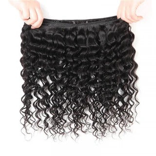 High-Quality Human Hair Deep Wave Bundles