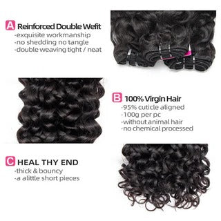 Blezii Italian Curly Hair Bundles