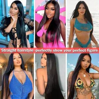 2026 Straight 13x4 Lace Front Human Hair Wigs For Black Women
