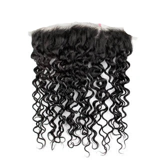 Water Wave 4 Bundles Deals Virgin Hair With 13x4 Lace Frontal