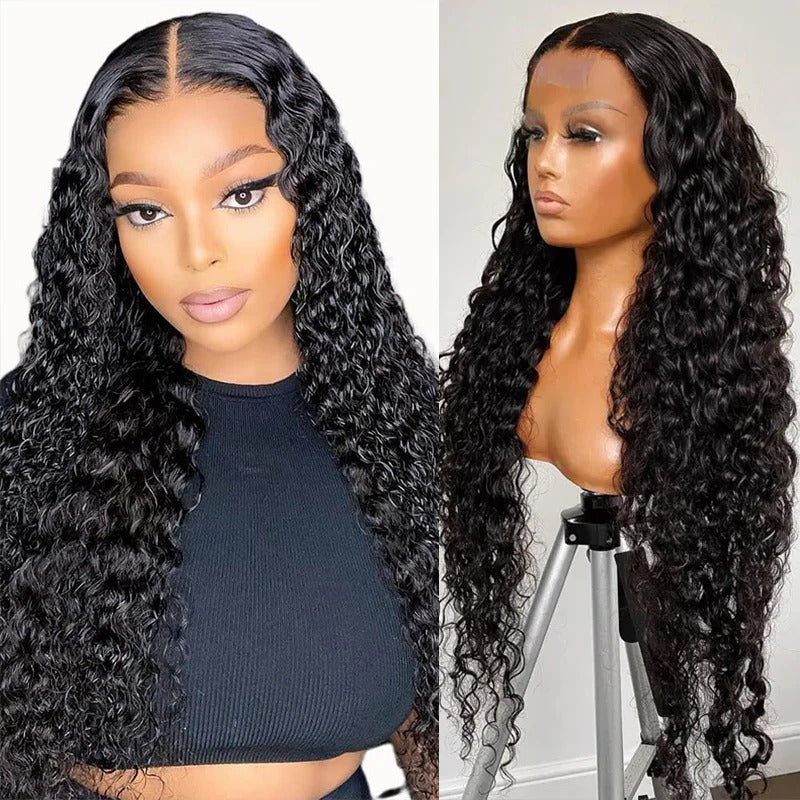 Natural Black 2x6 Lace Closure Wig Ready To Wear Pre Plucked