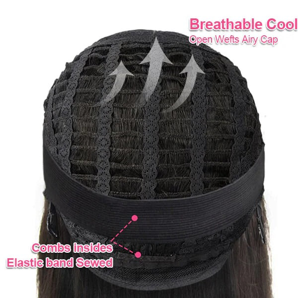 Best Breathable Cap 13X4 Hd Lace Wigs Human Hair Straight