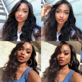 4 Body Wave 100 Human Hair Bundles Deals With 5x5 Closure