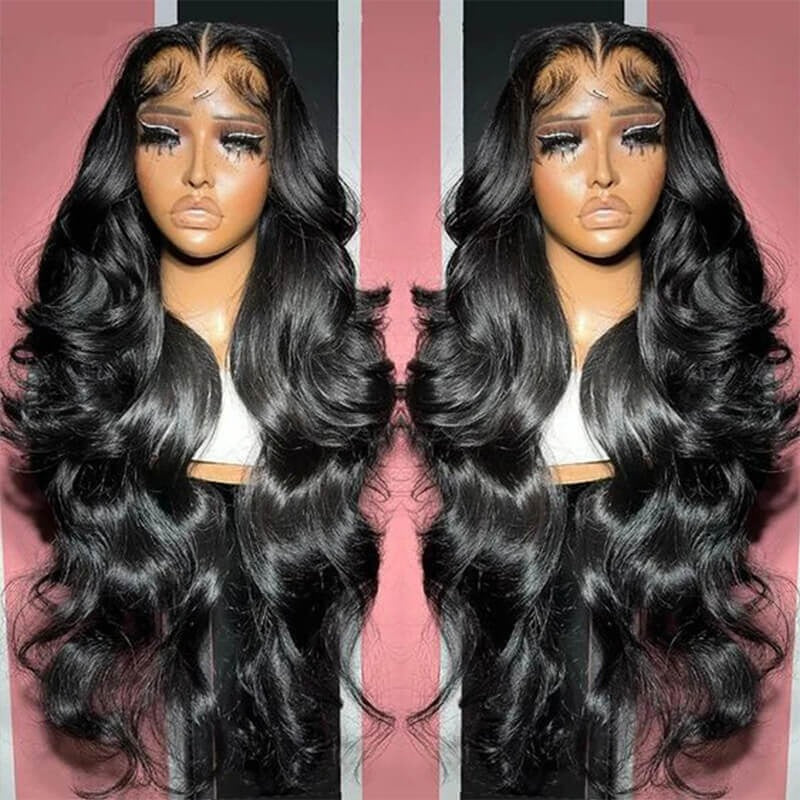 Body Wave Wear Go Glueless Lace Closure Wig 6x4 HD Lace with Natural Hairline