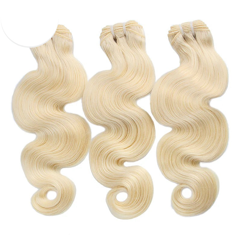 613 Honey Blonde body wave Virgin Human wavy hair bundles Deals
