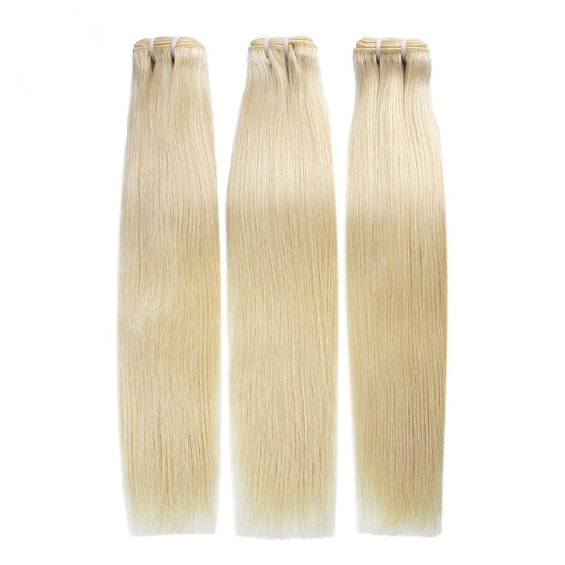 Bone straight 613 Blonde Virgin Human hair bundles Deals
