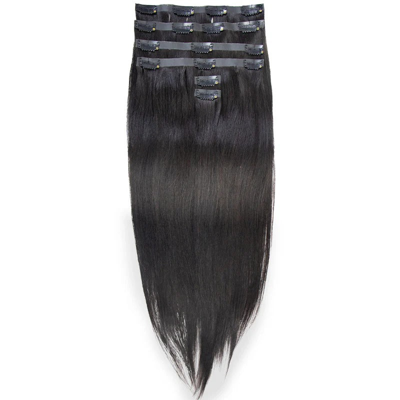 Best Seamless Clip In Natural Hair Extensions